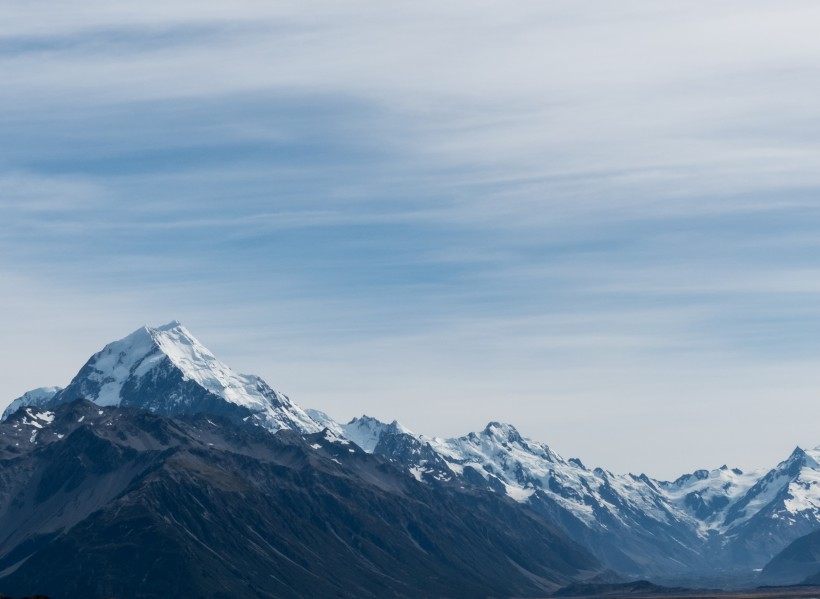 新西兰南岛库克山国家公园风景图片