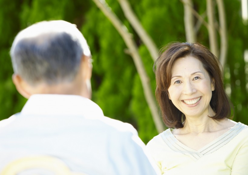 幸福老年夫妻图片