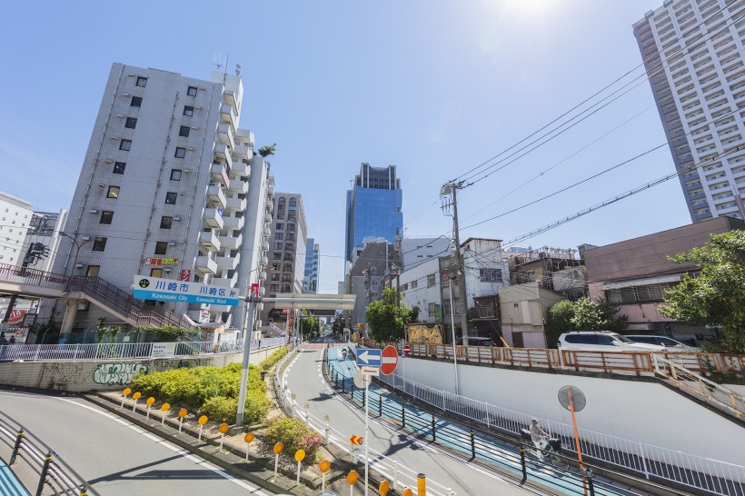 日本川崎市城市风景图片