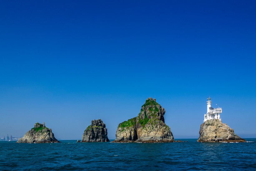 韩国釜山海岸风景图片