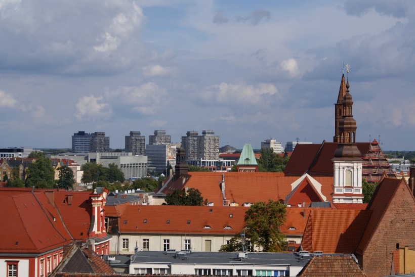 波兰弗罗茨瓦夫建筑风景图片