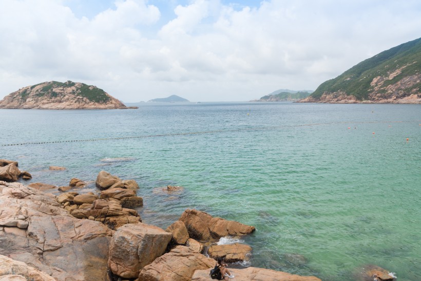 香港海滨风景图片