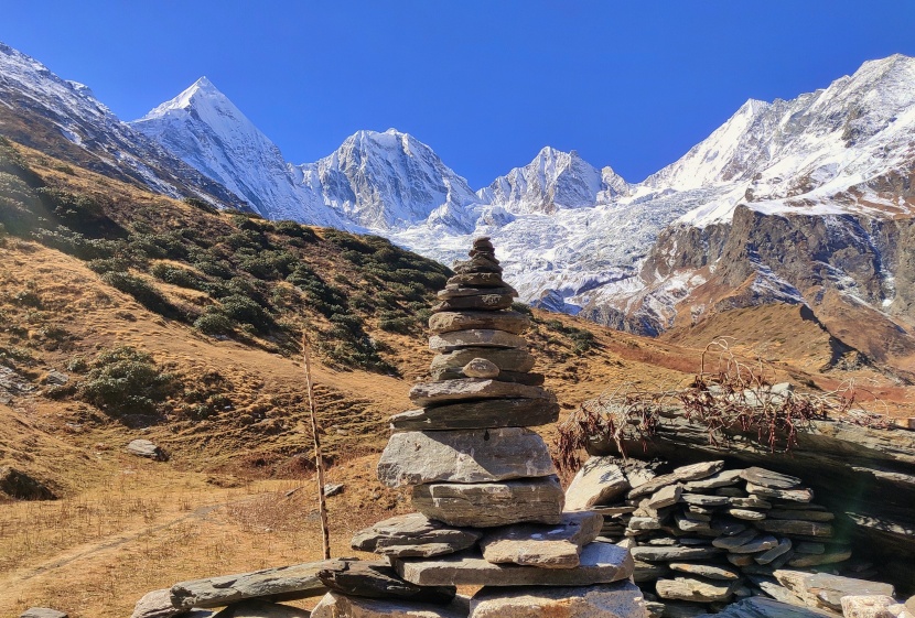 喜马拉雅山脉风景图片