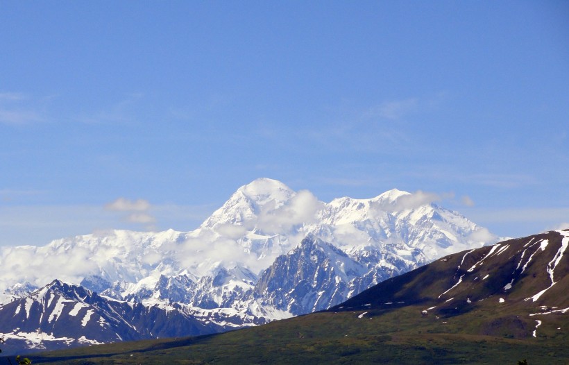 美国麦金利山风景图片