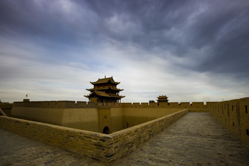 甘肃嘉峪关人文风景图片