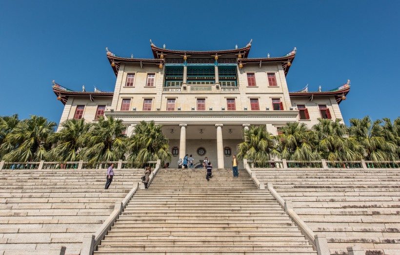 福建厦门大学建筑风景图片