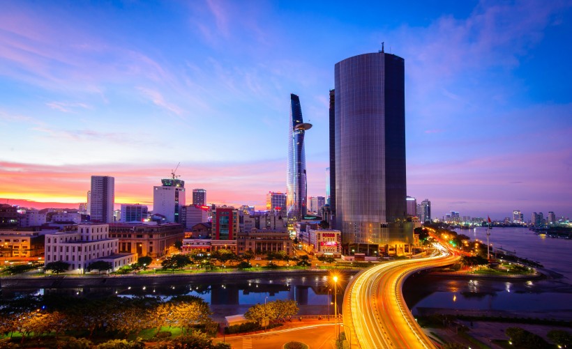 越南胡志明市建筑风景图片