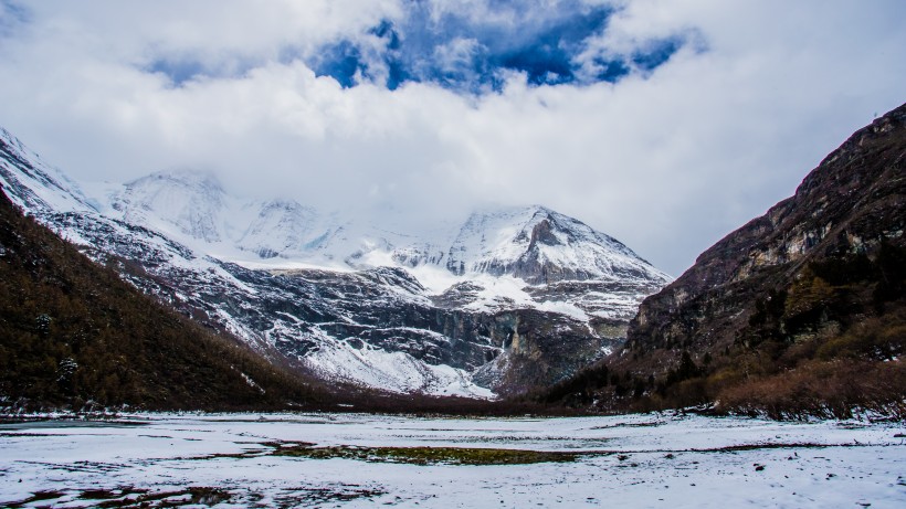 美丽的四川稻城亚丁自然风景图片