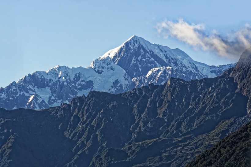 新西兰库克山自然风景图片