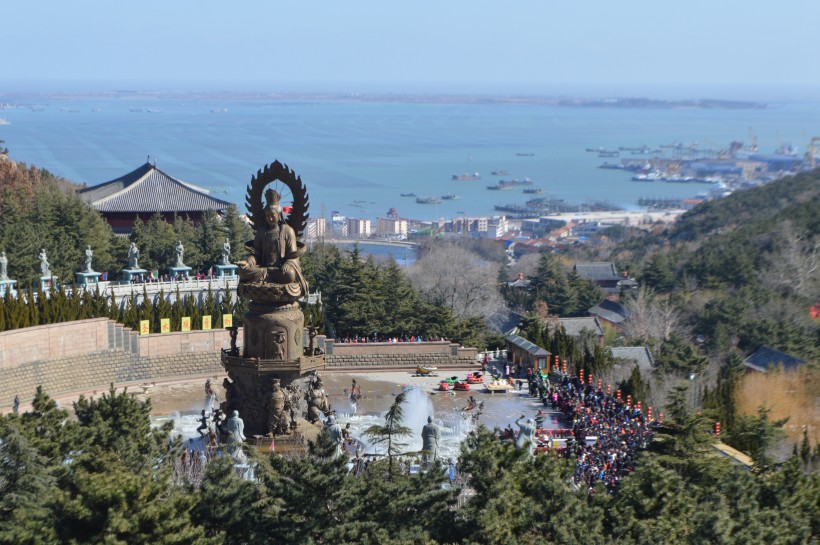 山东威海石岛赤山城市风景图片