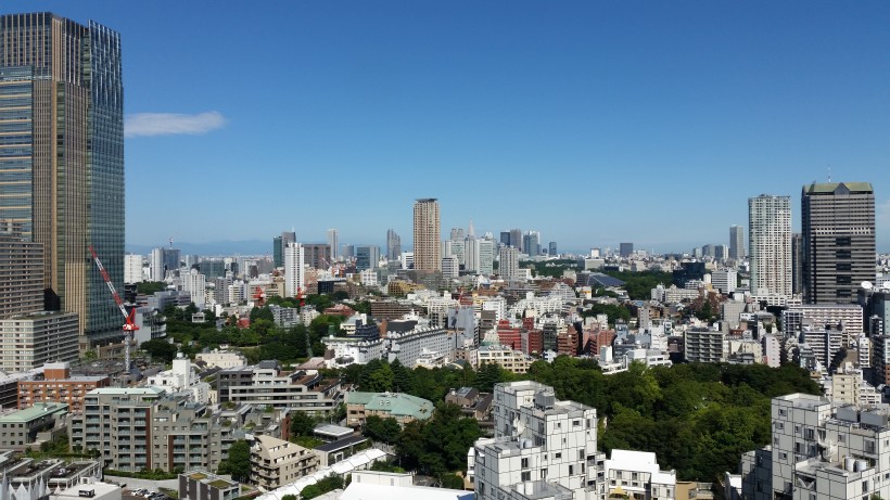 日本东京现代建筑风景图片