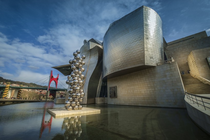 美國紐約古根海姆博物館建筑風(fēng)景圖片