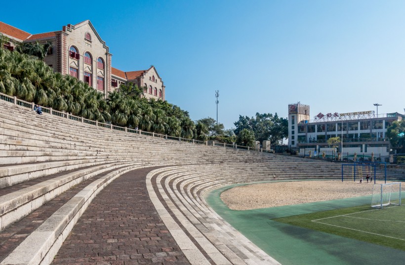 福建厦门大学建筑风景图片