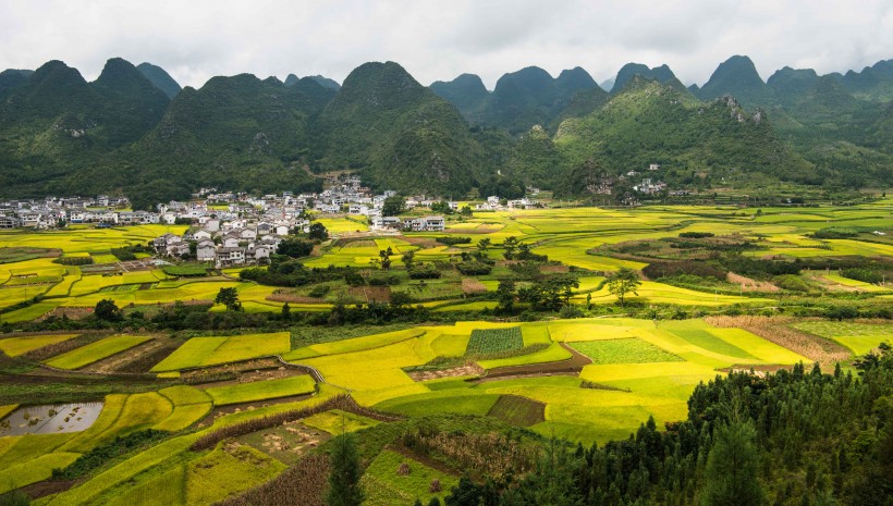 贵州万峰林自然风景图片