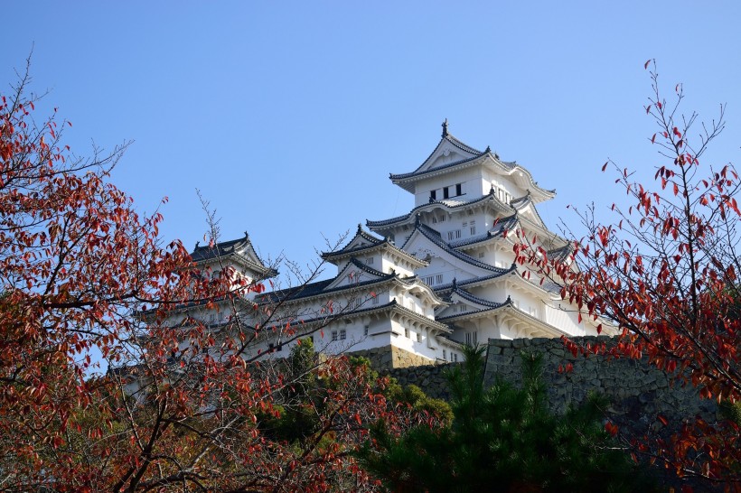 日本姬路建筑风景图片 