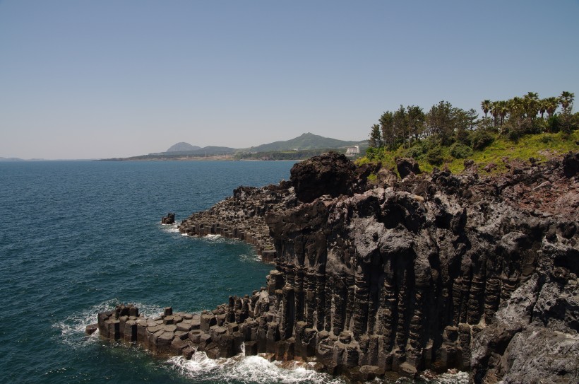 韩国济州岛海岸风景图片