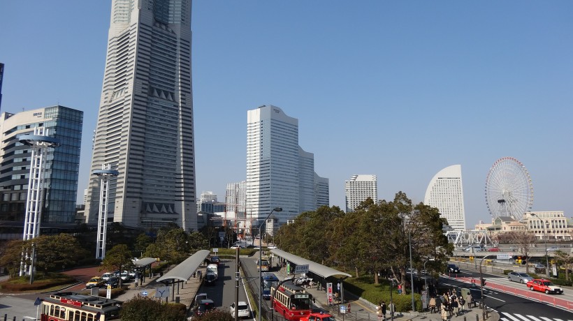 日本横滨建筑风景图片