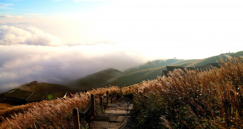 江西武功山云海自然風(fēng)景圖片