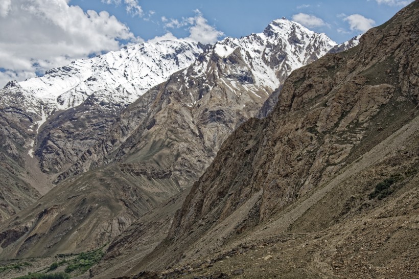 塔吉克斯坦山脉风景图片