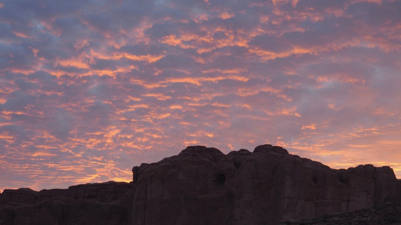 美国犹他州拱门国家公园自然风景图片