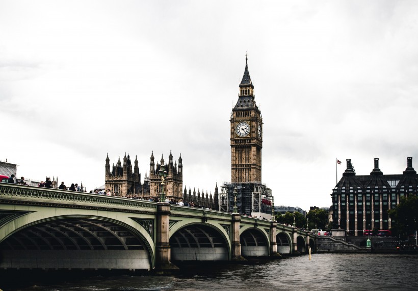 英国伦敦大本钟风景图片