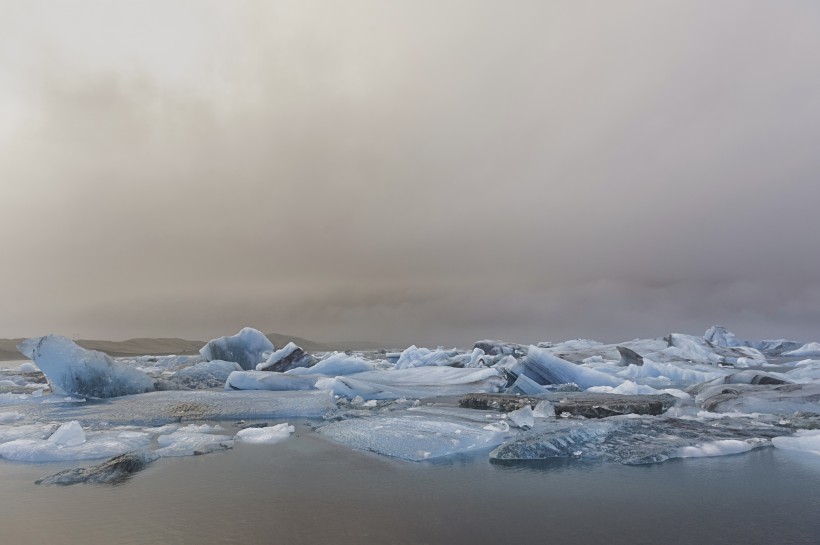 北歐冰島冰天雪地風(fēng)景圖片