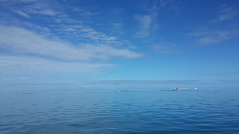 太平洋上的斐济海岸风景图片