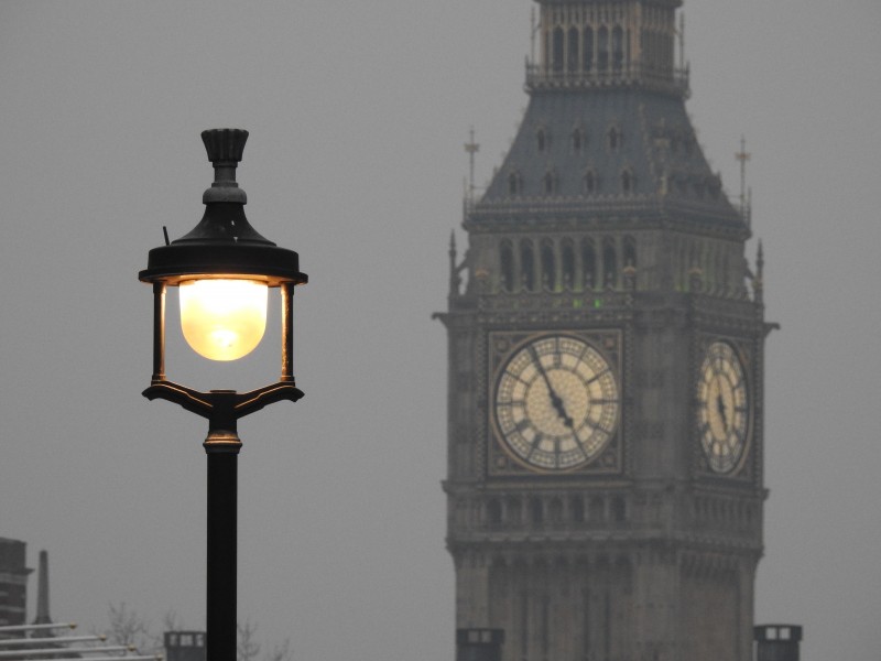 英国伦敦大笨钟建筑风景图片