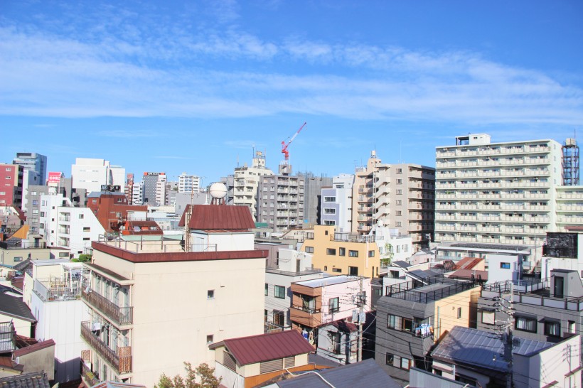 日本東京淺草寺風景圖片