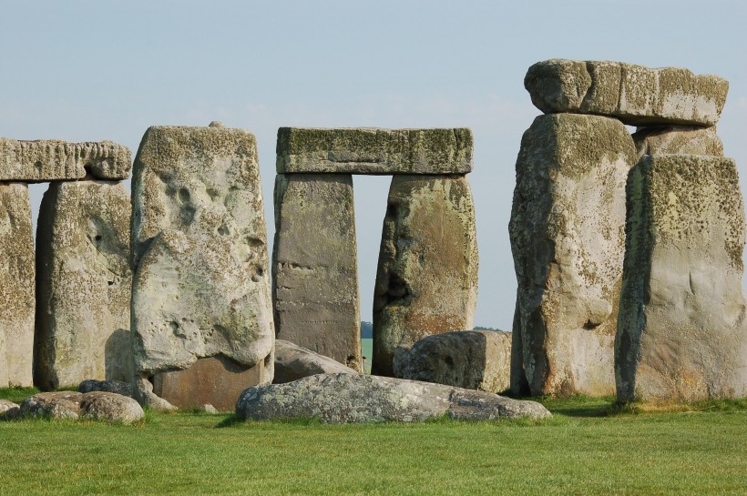 英国威尔特郡索尔兹伯巨石阵图片