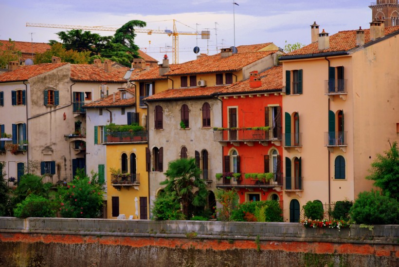 意大利维罗纳建筑风景图片