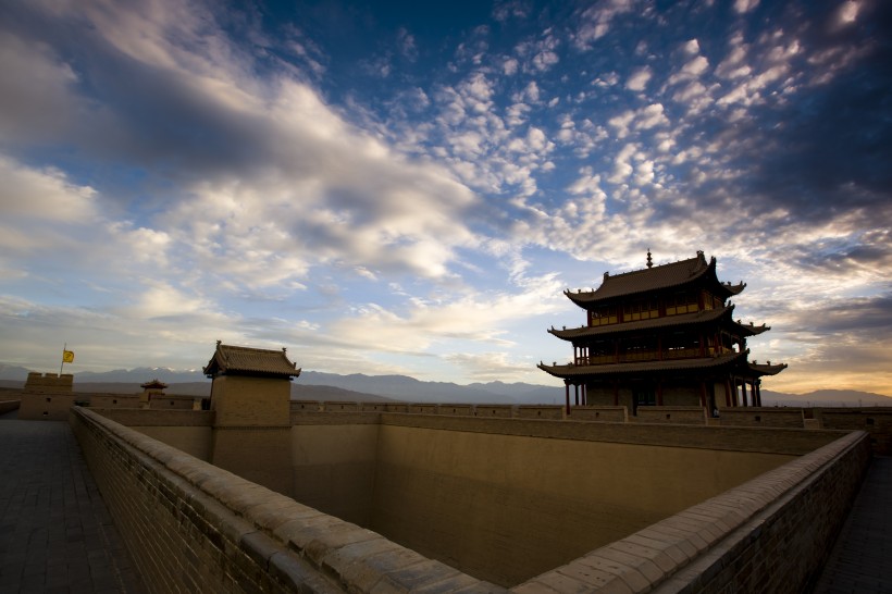 甘肃嘉峪关人文风景图片