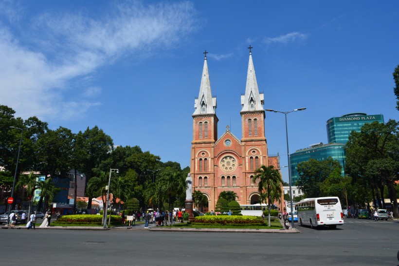 越南胡志明市建筑风景图片