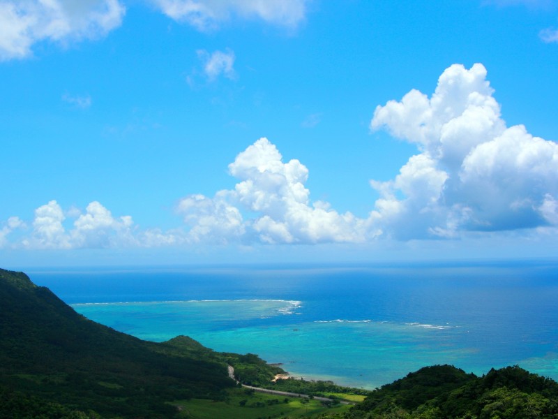 日本冲绳风景图片