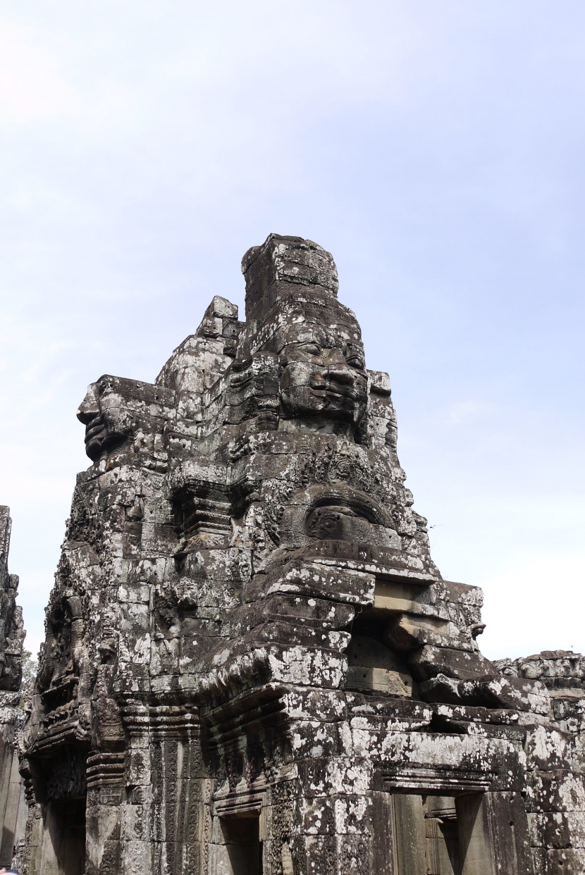 柬埔寨巴戎寺建筑風(fēng)景圖片