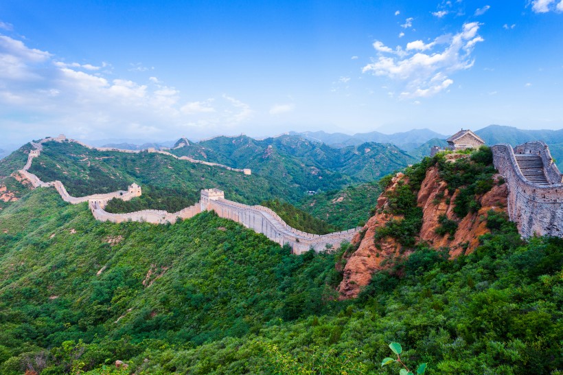 雄伟壮丽的中华瑰宝长城风景图片