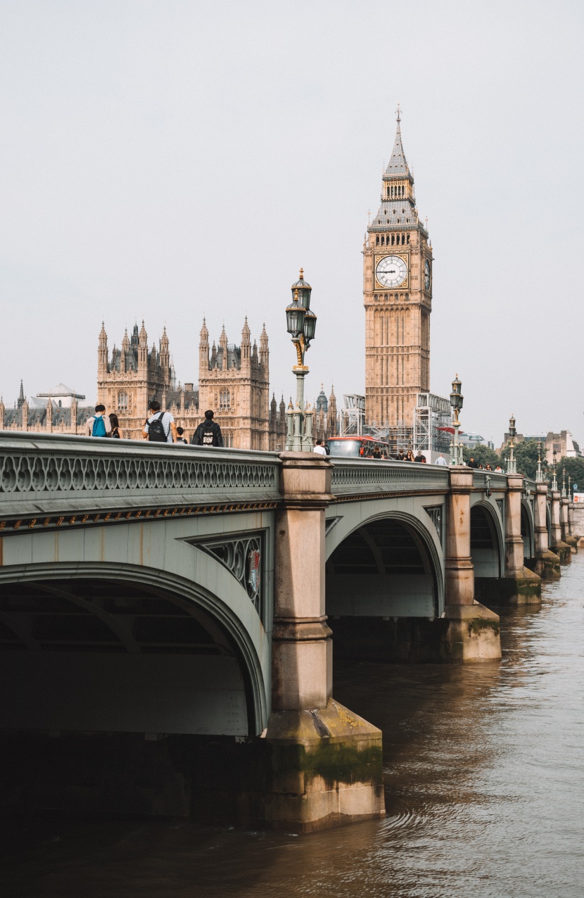 英国伦敦大本钟风景图片