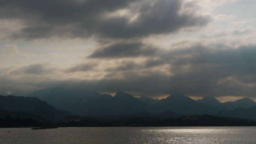 德國福爾根湖自然風(fēng)景圖片