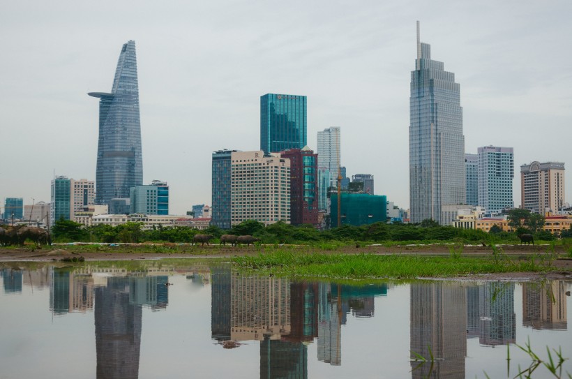 越南胡志明市建筑风景图片