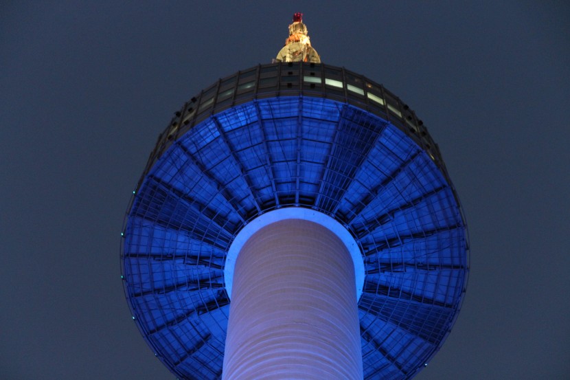 韩国N首尔塔建筑风景图片