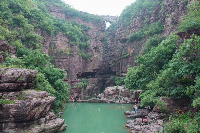 河南云台山风景图片