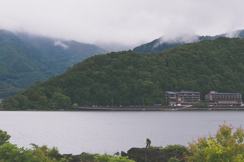 日本富士山优美风景图片