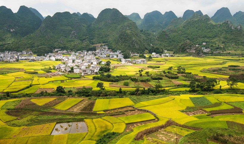 贵州万峰林自然风景图片