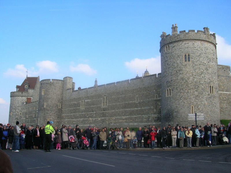  英国温莎城堡风景图片
