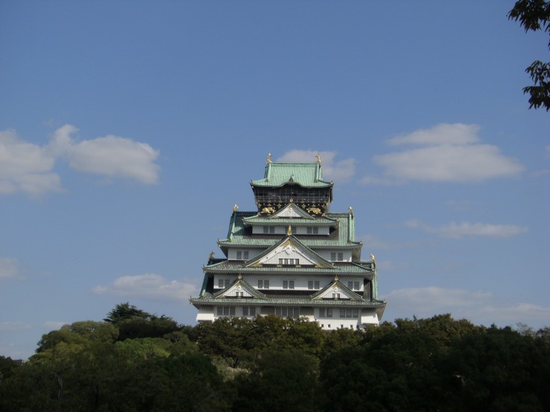 日本大阪建筑風(fēng)景圖片