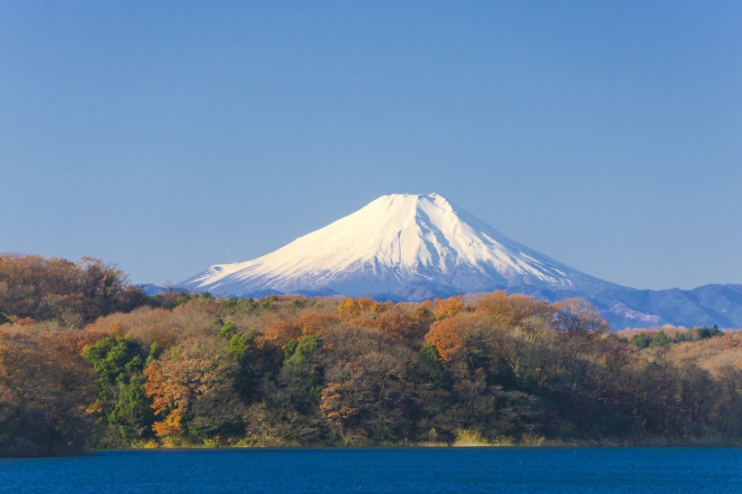 日本富士山自然风景图片