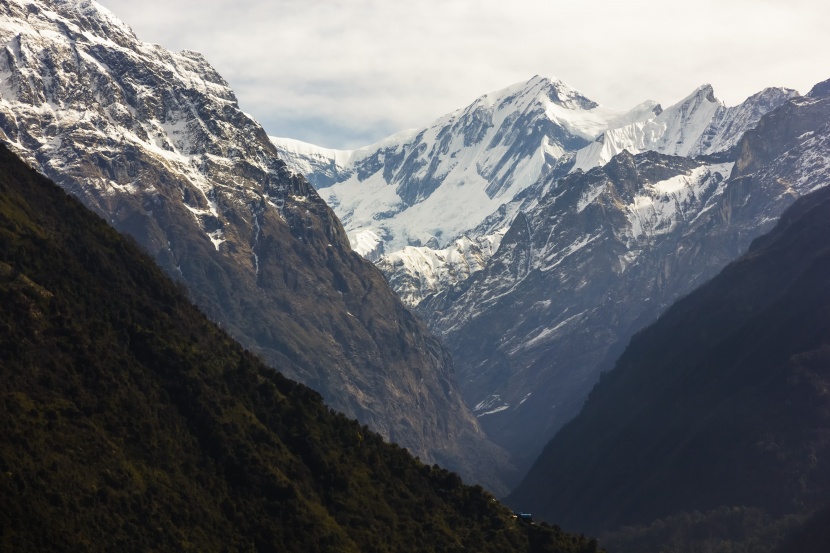 喜马拉雅山脉风景图片