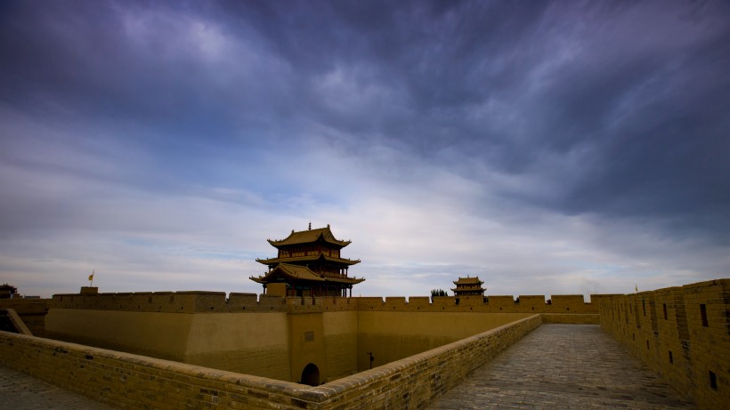 甘肃嘉峪关人文风景图片