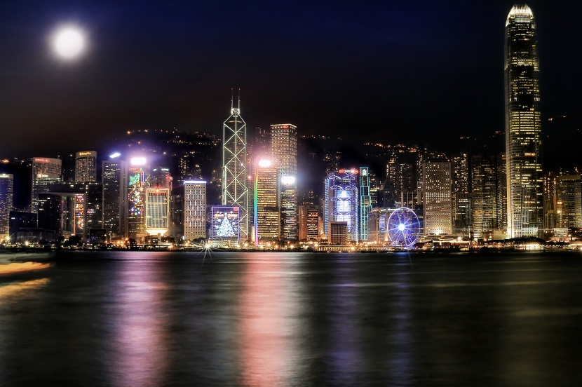 繁华热闹的香港图片