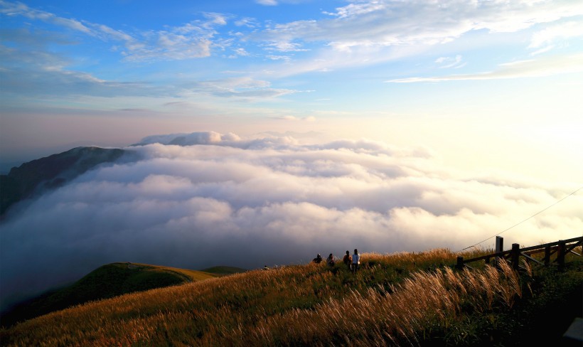 江西武功山云海自然風(fēng)景圖片